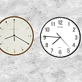 Clock clock wall watch wall clock 3d model