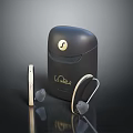 Kinera Wireless Earbuds With Black Charging Case And White Accessories
