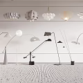 Modern Lighting Combinations with Pendant Lights Floor Lamps and Minimalist Design