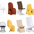 Modern Dining Chairs With Various Sleek Designs And Different Color Options
