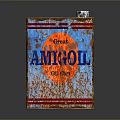 Rusty Vintage AMI-OIL Oil Can With Great Logo And Distressed Finish
