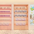 Cute Specialty Store Interior With Yellow Duck Toys Shelves Display Counters And Pink White Decor