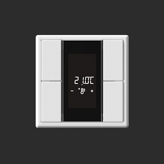 Modern air conditioning temperature socket switch 3d model