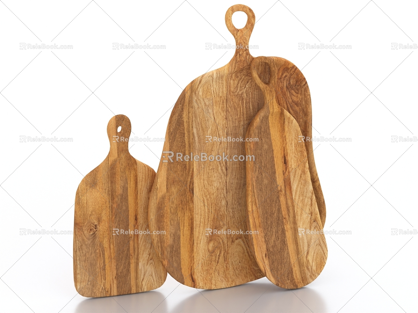 Chopping board Cutting board Kitchenware 3d model