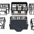 Different Architectural Glass Sunroom Frame Structures With Various Designs And Sizes