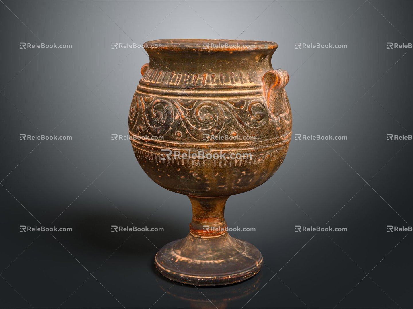 European-style Wine Glass Wine Ware Ancient Wine Glass Antique Wine Glass 3d model