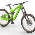 Modern Bike Mountain Bike Racing 3d model