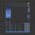DANA Exhibition Booth With Display Screens Information Panels And Interactive Devices