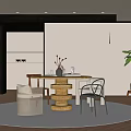 Modern Restaurant 3d model