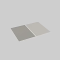Black And White Star Pattern Tile Floor With Plain White Tile Design