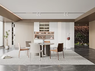 Modern Restaurant 3d model