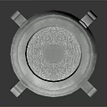 Intricate Carved Sculptural Vessel With Elaborate Patterns And Decorative Base