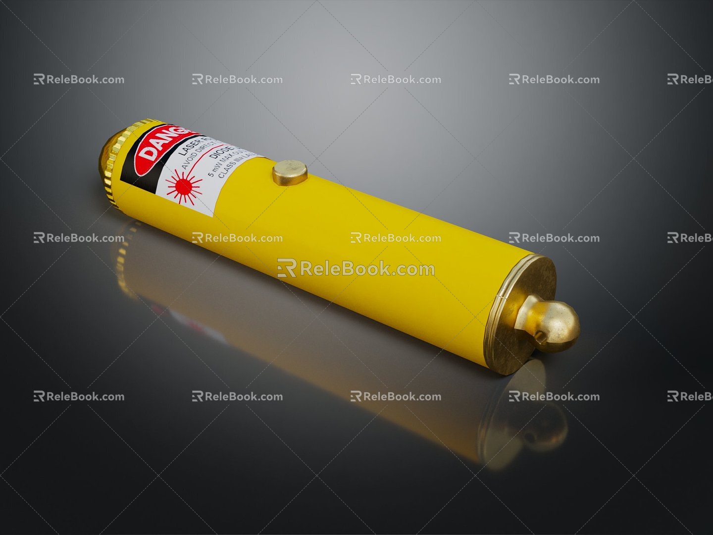 Modern laser pointer laser pointer laser pointer 3d model