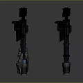 Science Fiction Firearms Next Generation Firearms Science Fiction Game Gun Game Firearms Game Gun Concept Gun Laser Gun 3d model