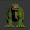 Lizard Anime Lizard Chameleon Cartoon Lizard Reptile Cold Blooded Animal Reptile Class 3d model