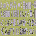 Collection Of Various Road Infrastructure Design Elements For Traffic Management
