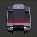 Train Light Rail Metro High Speed Rail EMU Train High Speed Train High Speed Train High Speed Locomotive EMU 3d model