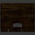 Rustic Wooden Box With Layered Planks And Natural Wood Grain