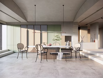 The Silent Restaurant 3d model