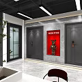 Qi Yute Modern Storefront Design With White Walls Black Doors And Brand Logo