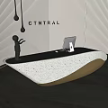 Modern Front Desk Reception Desk Reception Desk 3d model