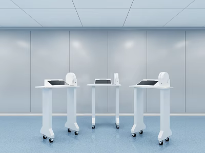 Modern detector laboratory glove tester 3d model