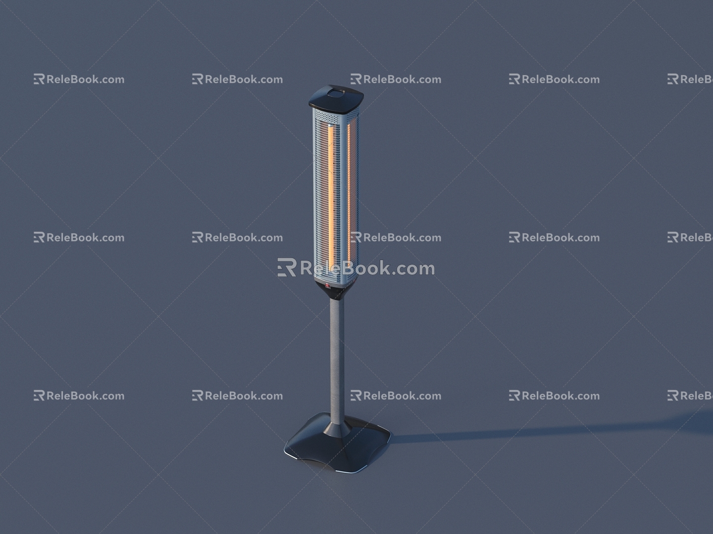 Modern outdoor convenient work light 3d model