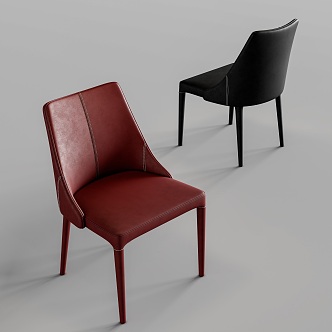 Modern single chair 3d model