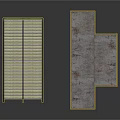 Industrial Stairs And Platform Design With Metal Railings And Wooden Steps