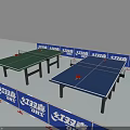 DHS Green And Blue Ping Pong Tables Sports Equipment For Indoor Games