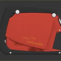 Schumacher Simplicity 1750 Red Portable Machine With Black Handle And Design