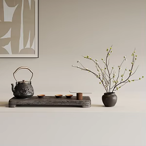 New Chinese style ornaments combination 3d model