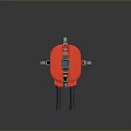 laser tower turret turntable sci-fi tower defense game tower defense sci-fi turret game turret game turret 3d model