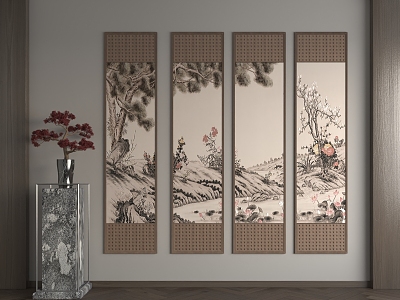 New Chinese Decorative Painting model