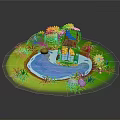 Game Environment Game Scene Fairy Tale Scene Fairy Tale Magic Scene Magic Item Fantasy Scene 3d model
