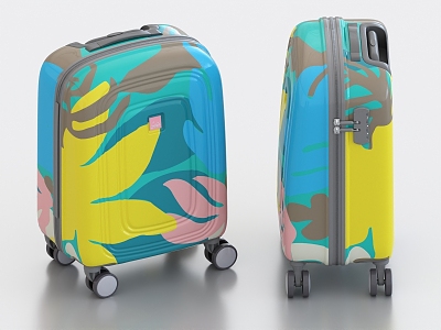 Trolley Case Luggage Suitcase model