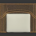 Natural Handwoven Rattan Leisure Chair With Soft Comfortable Seat Cushion For Modern Home Living Space