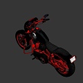 Harley-Davidson Dana Street Fighter Motorcycle 3d model