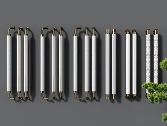 Modern Handle Hardware Handle Cabinet Door Handle 3d model