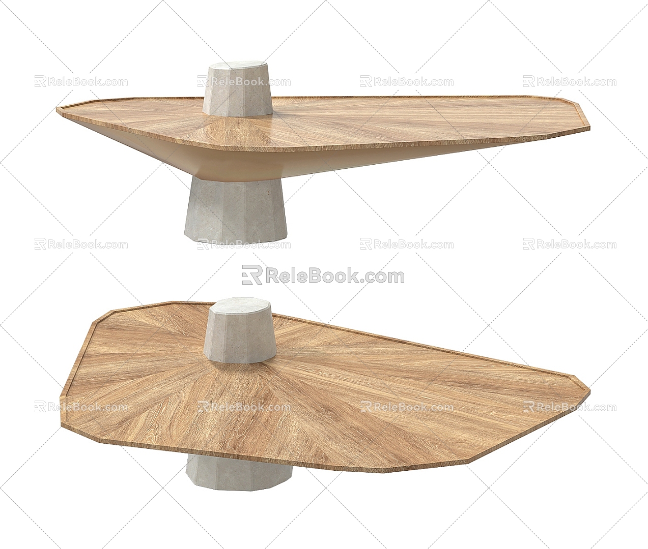 Philippe Hurel Tea Table 3d model