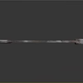 Industrial Metal Wrench with Rustic Finish Mechanical Tool for Repair and Maintenance