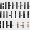 Diverse Collection of Modern Door Handles Showcasing Various Styles And Designs