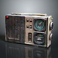 Radio Portable Radio Desk Radio Full Band Radio AC Radio 3d model