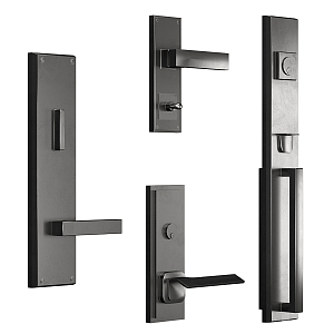 Modern Door Handle 3d model