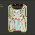 modern speaker audio wireless speaker wireless bluetooth speaker 3d model