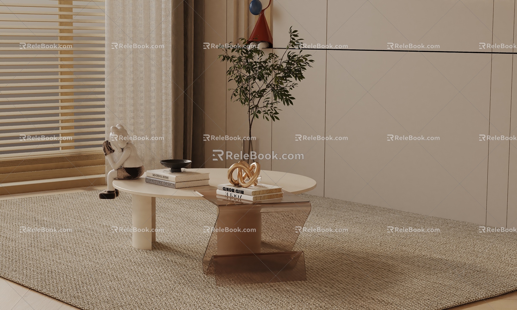 Coffee table 3d model