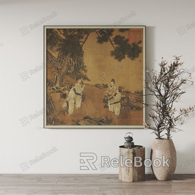 New Chinese Decorative Painting model