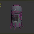 Sci-fi Capsule Space Capsule Hibernation Capsule Freezing Capsule Rest Capsule Rest Capsule 3d model
