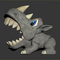 Crocodile Alligator Nile Crocodile carnivore reptile cold-blooded animal reptile 3d model