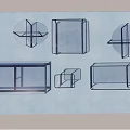 Modern Glass Top Coffee Tables With Black Metal Frames And Different Designs